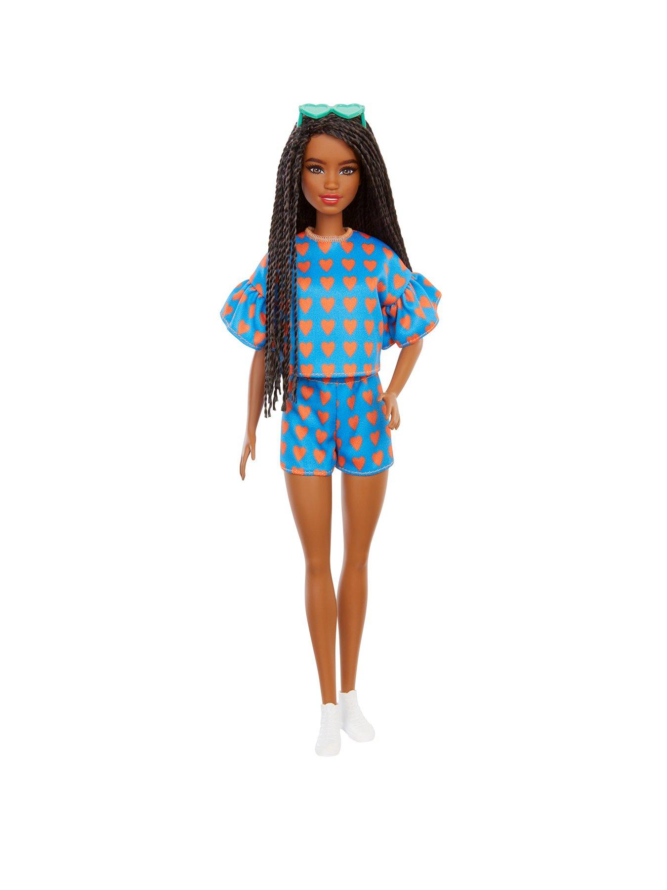 Sparkle Girlz Stripe Print Top Long Sleeve Shirt fits Barbie PETITE REGULAR Doll